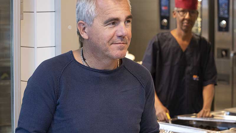 Personal i restaurangen